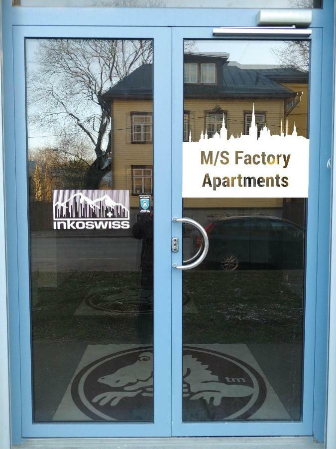M/S Factory Apartments Tallinn Eksteriør billede